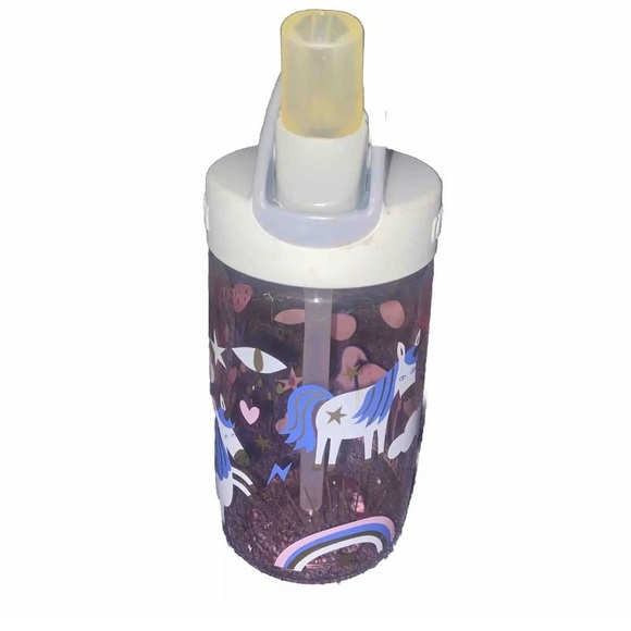 CamelBak Eddy Spill Proof Kids 400ml Water Bottle - Unicorn Party - Picture 2 of 3